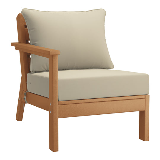 Avalon Outdoor 5-Piece Modular Sectional Patio Furniture Sofa Set