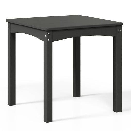 Treehouse Kids 24" Wide HDPE Plastic Childrens Square Dinner Table