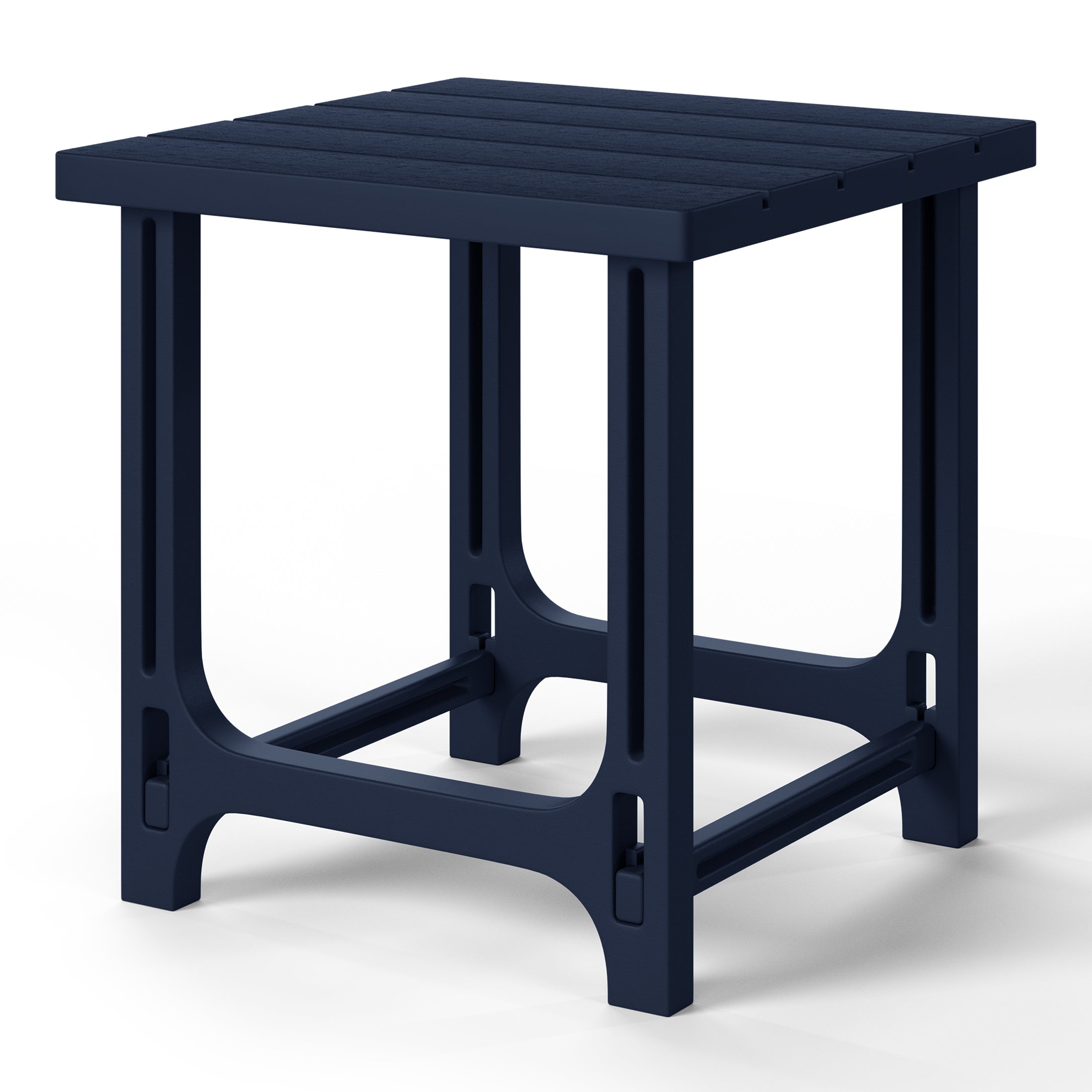 Azura Outdoor 18" HDPE Square Adirondack Patio Side Table