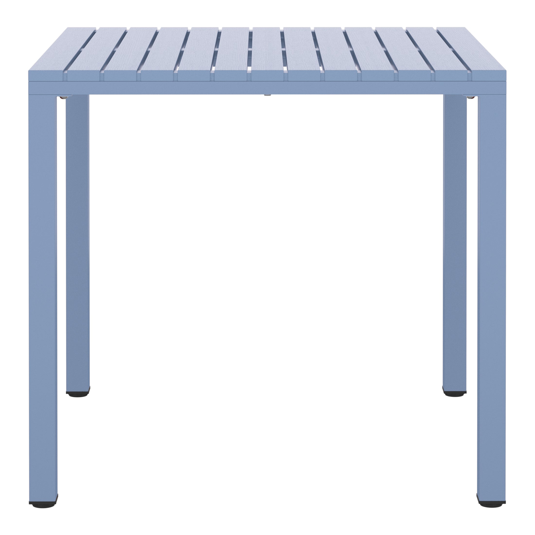 Playa 31.5" Iron Metal Frame Outdoor Square Patio Dining Table