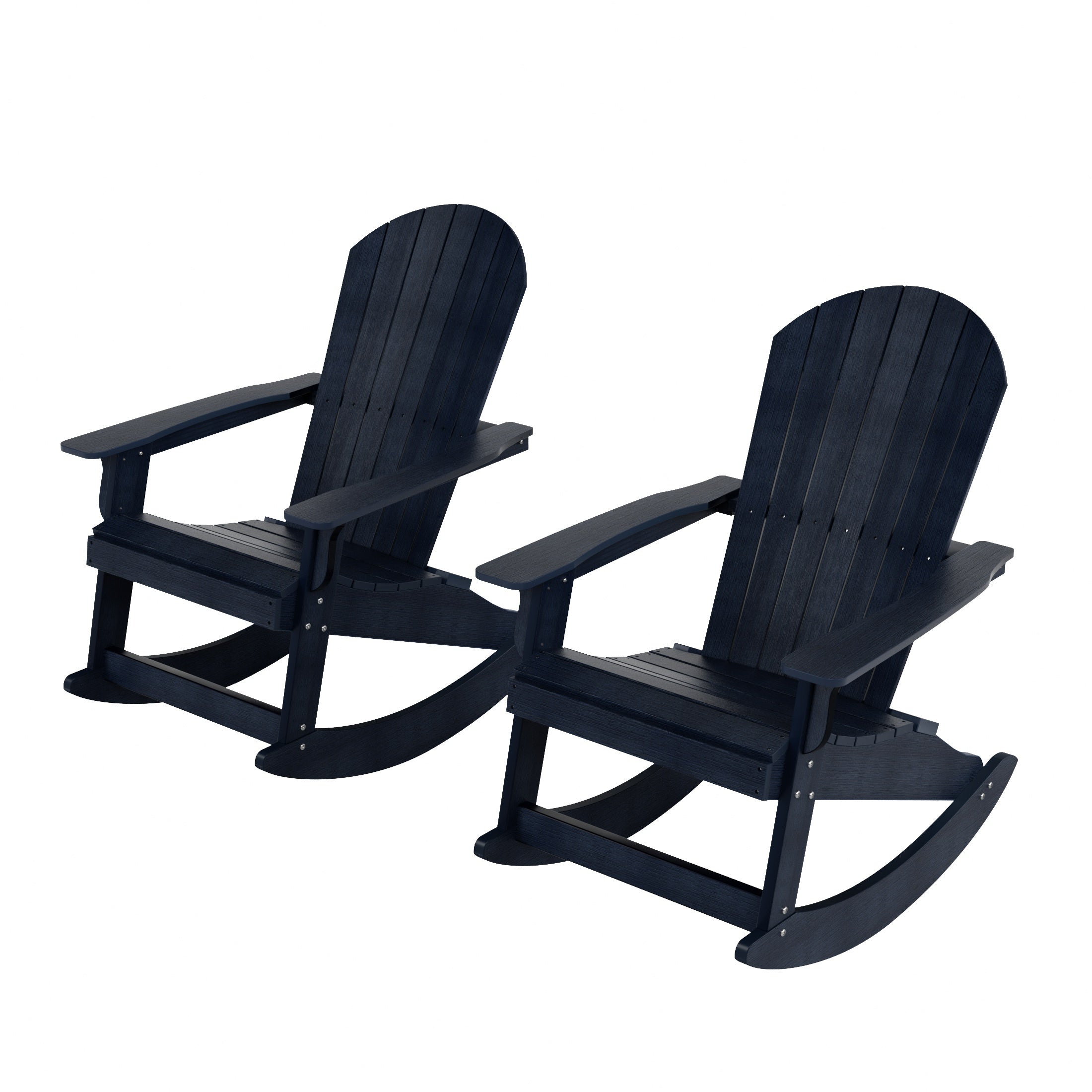 Tuscany HIPS Outdoor Rocking Adirondack Chair (Set of 2)