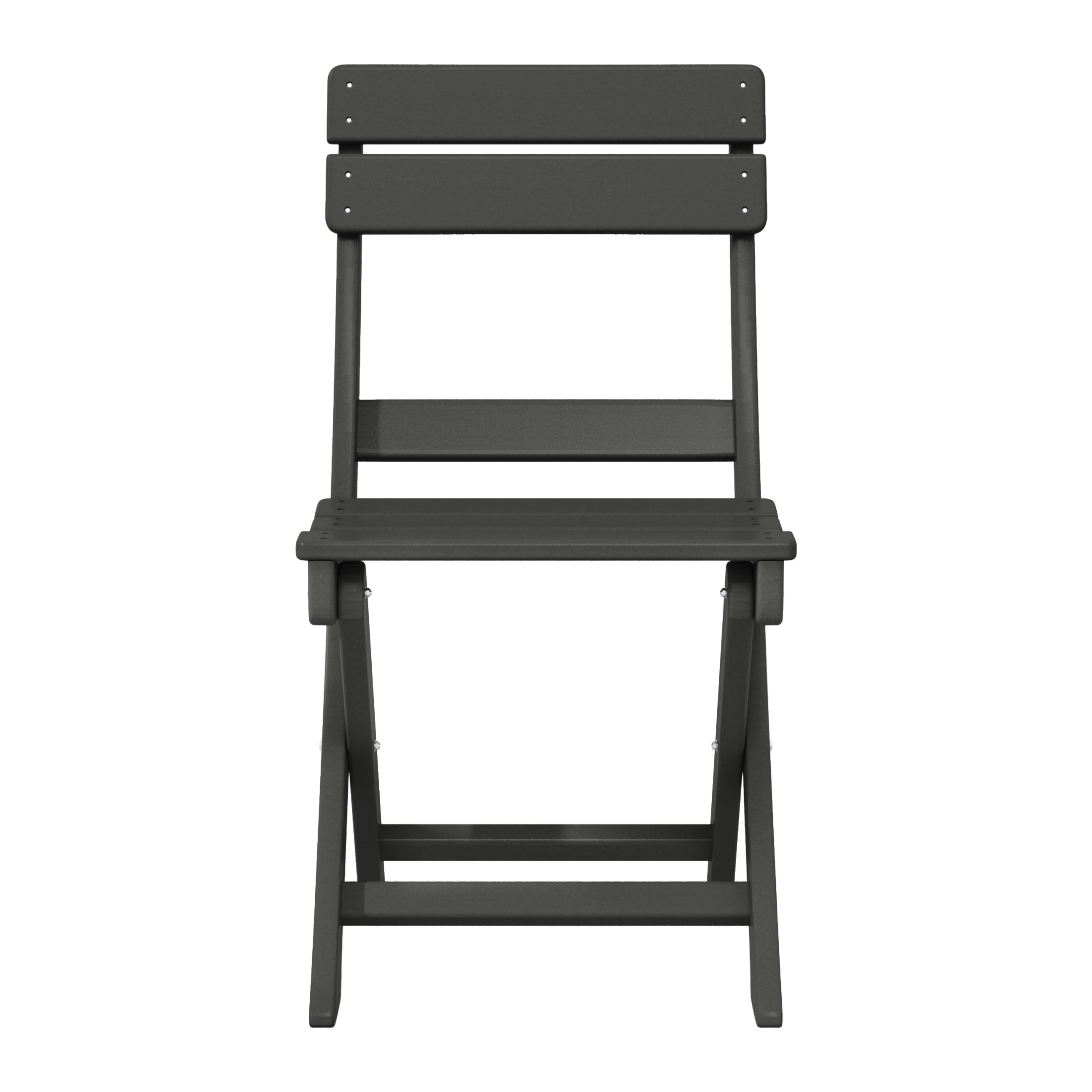 Malibu 3-Piece Outdoor HDPE Folding Patio Bistro Table and Chairs