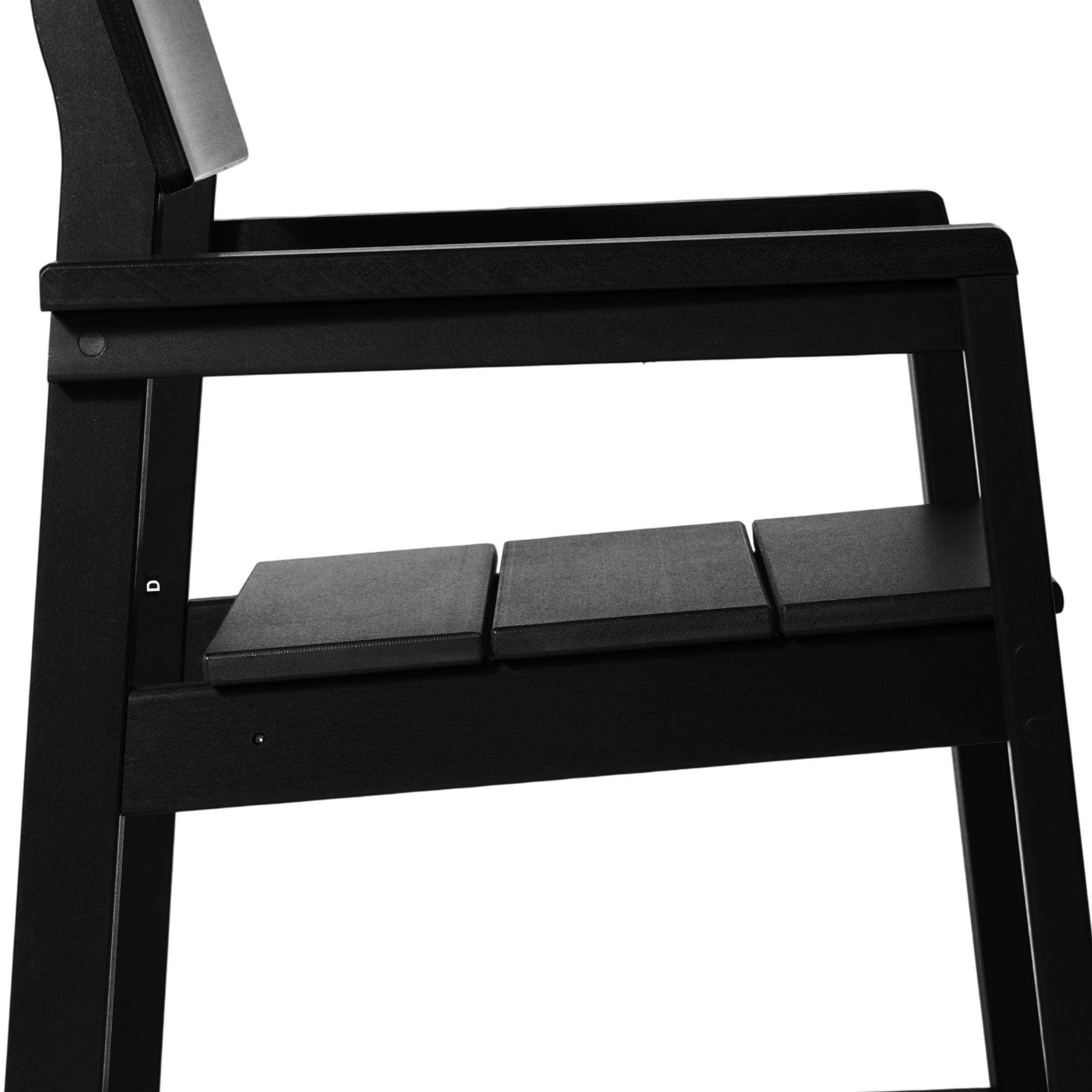 Paloma Modern HDPE Outdoor Patio Dining Arm Chairs (Set of 2)