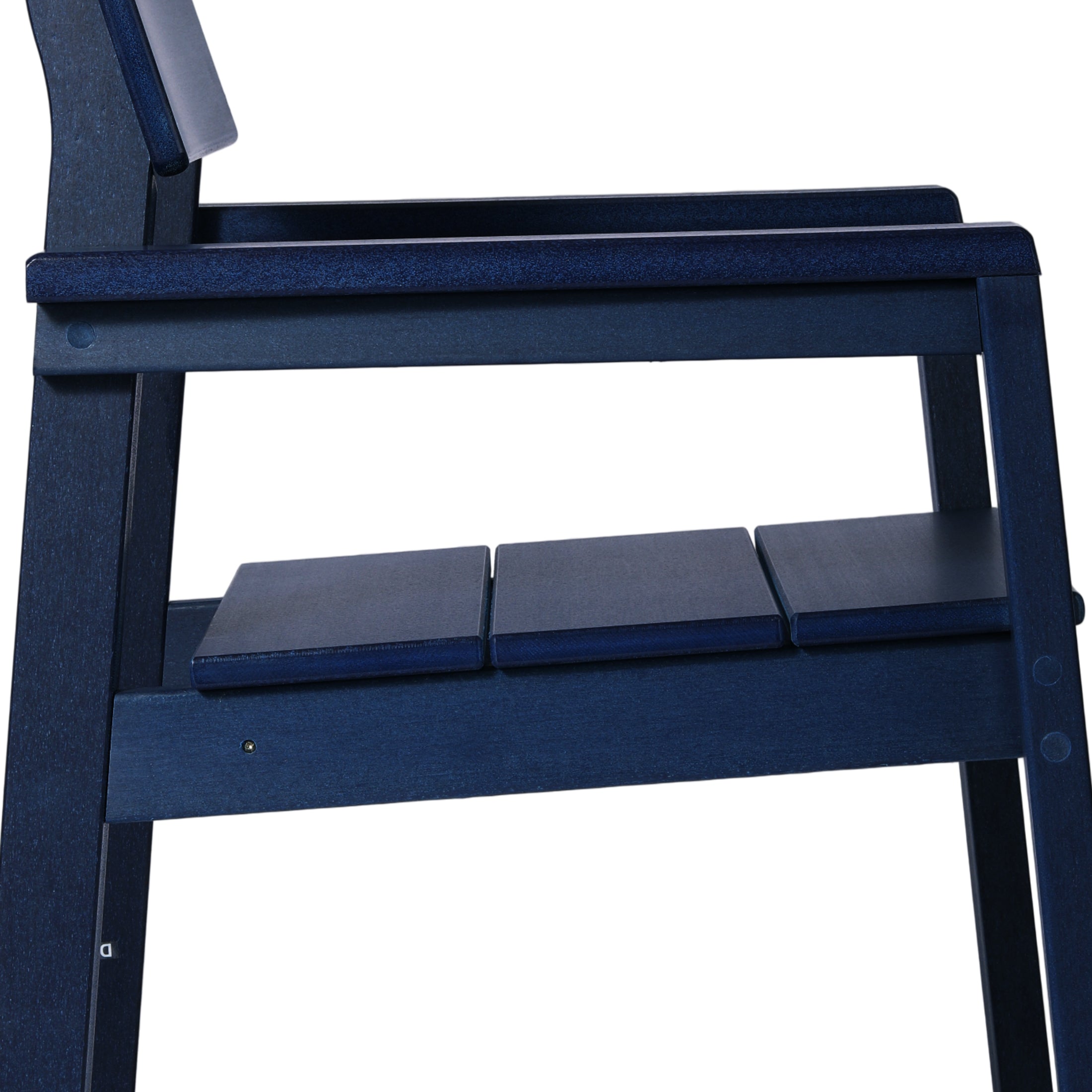 Paloma Modern HDPE Outdoor Patio Dining Arm Chairs (Set of 2)