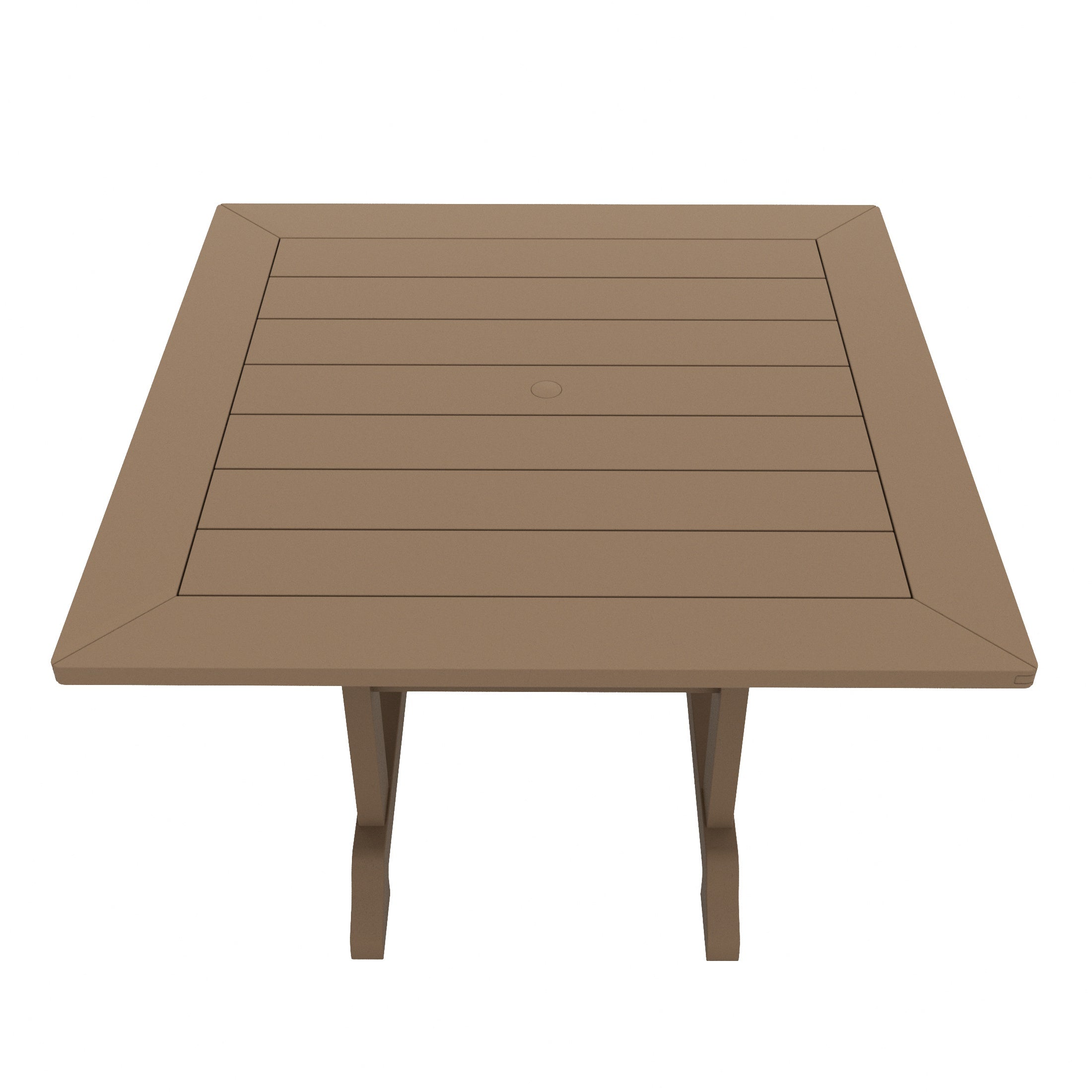 Malibu 43" Outdoor Patio Square Dining Table