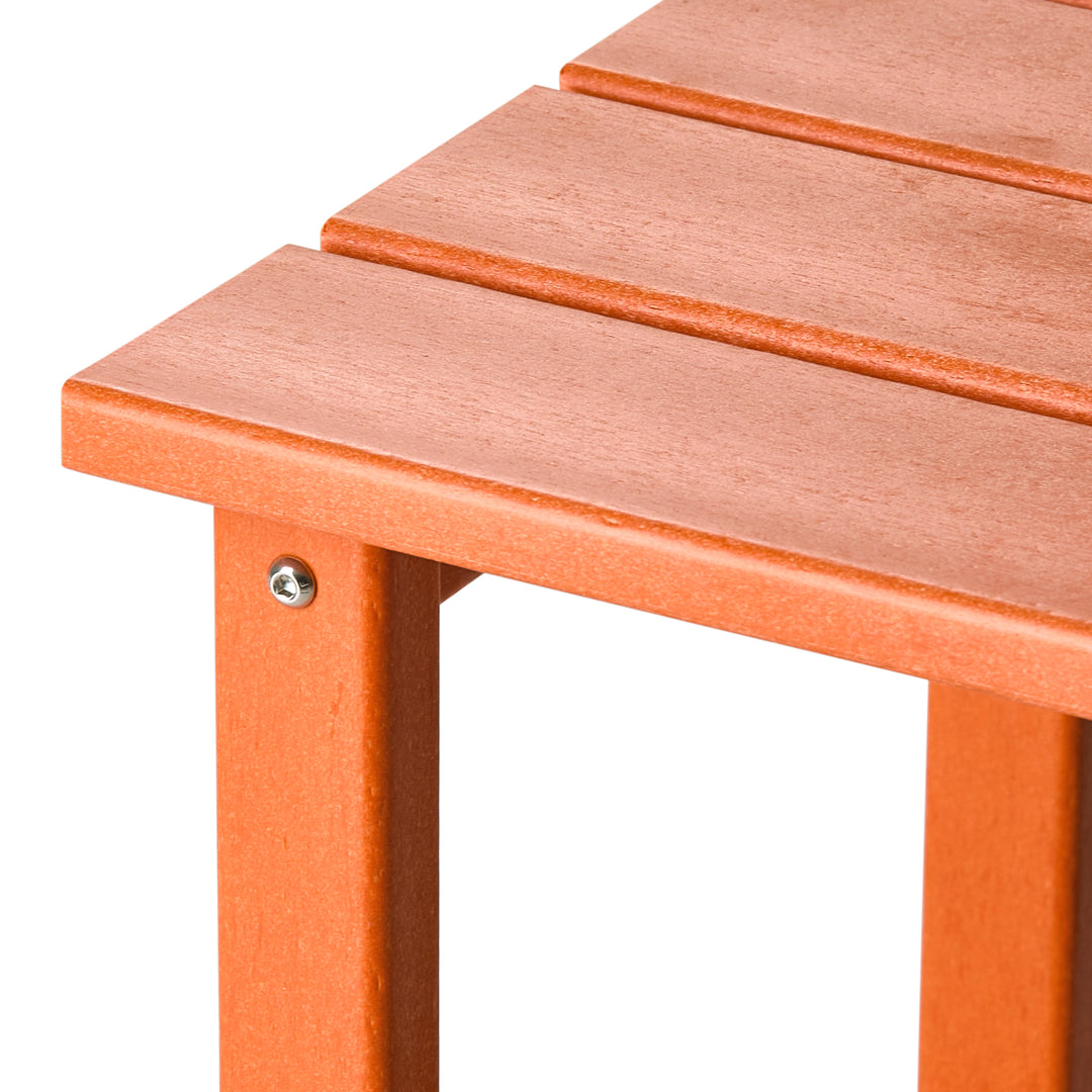 Malibu 14" square outdoor Side table for Adirondack chair