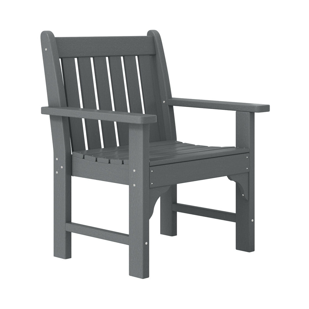 Malibu 5-Piece HDPE Outdoor Patio Furniture Couch and Rocking Chair Set