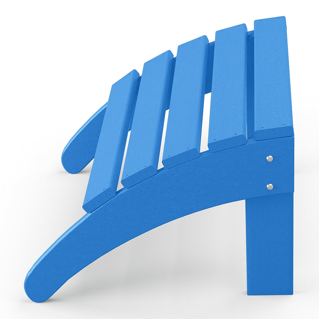 Malibu Outdoor folding ottoman for Adirondack chair