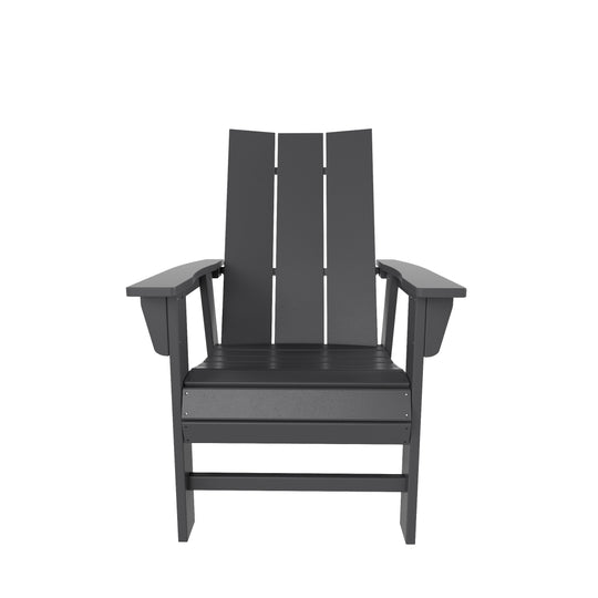 Ashore Outdoor Patio Modern Adirondack Dining Chair