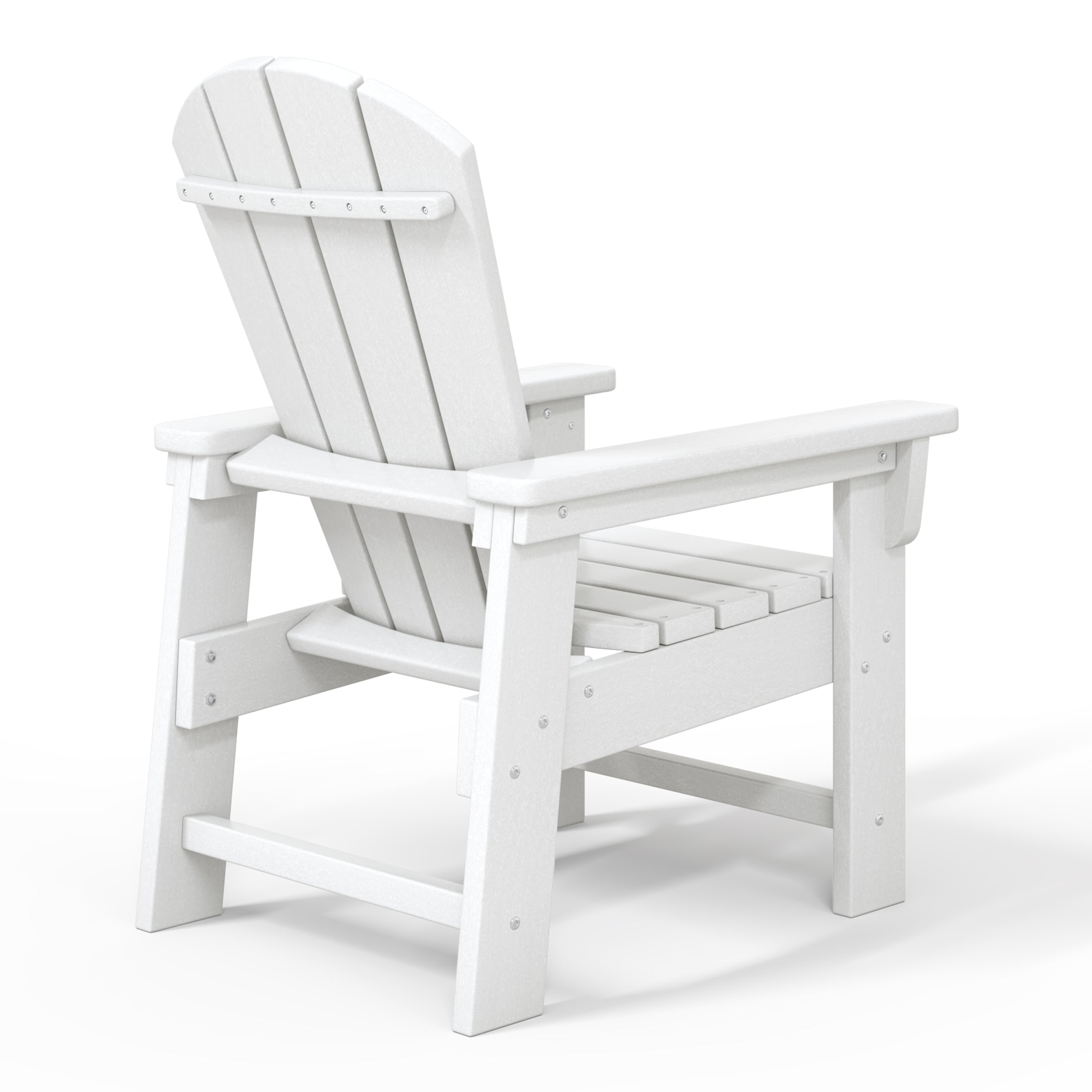 Malibu Kids Outdoor Adirondack Plastic Patio Chair (Set of 2)