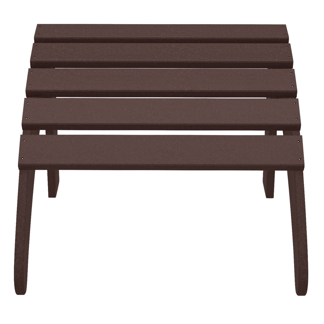 Malibu Outdoor folding ottoman for Adirondack chair