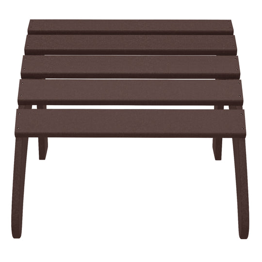 Malibu Outdoor folding ottoman for Adirondack chair