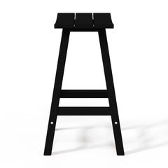 Malibu 24 inch counter height bar stool in Black, view 4