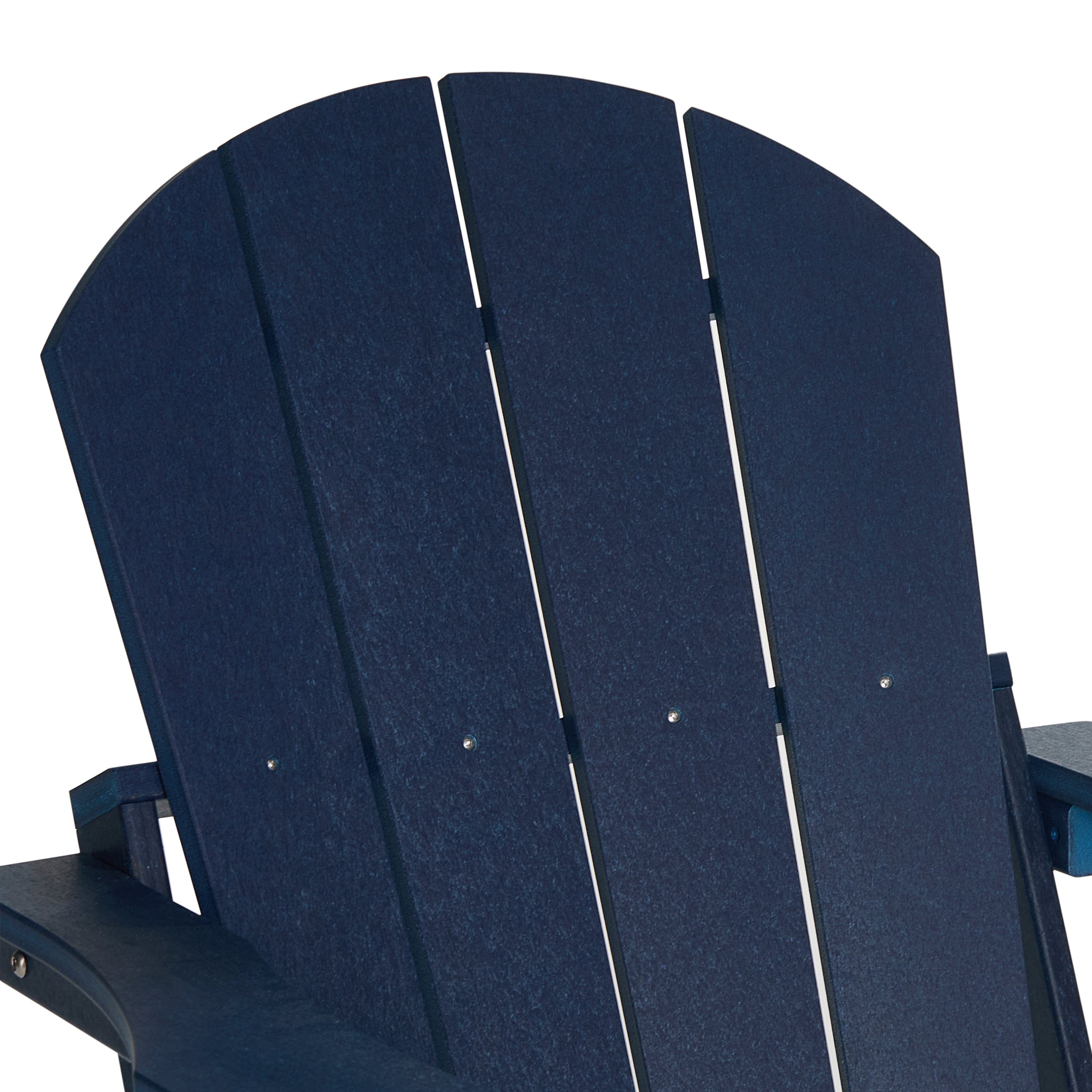 Malibu HDPE Outdoor Patio Folding Poly Adirondack Chair