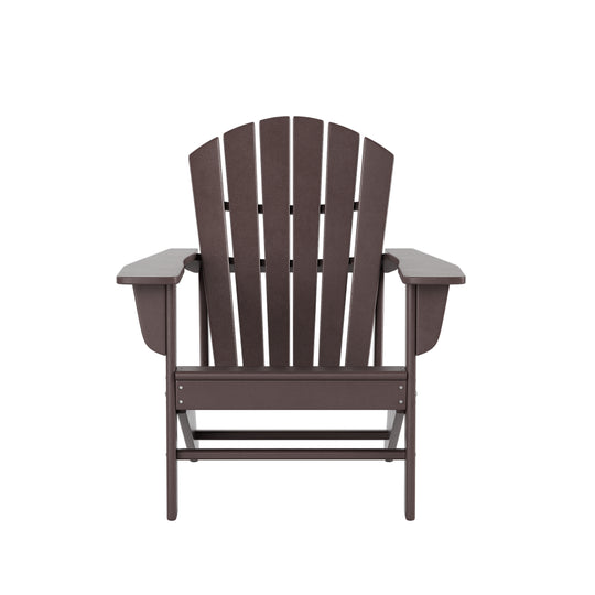 Dylan HDPE Outdoor Patio Adirondack Chair