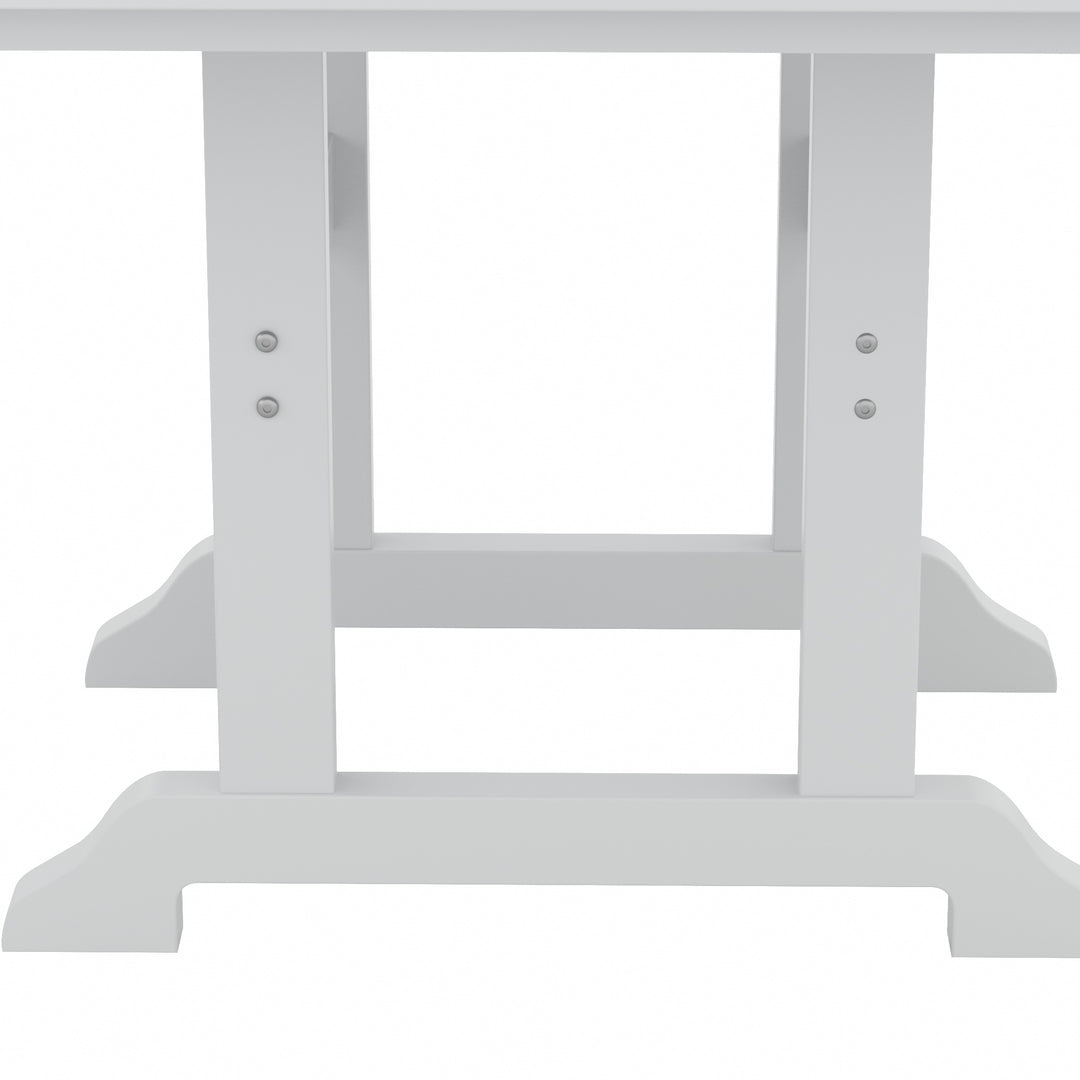 Malibu 43" Outdoor Patio Square Dining Table