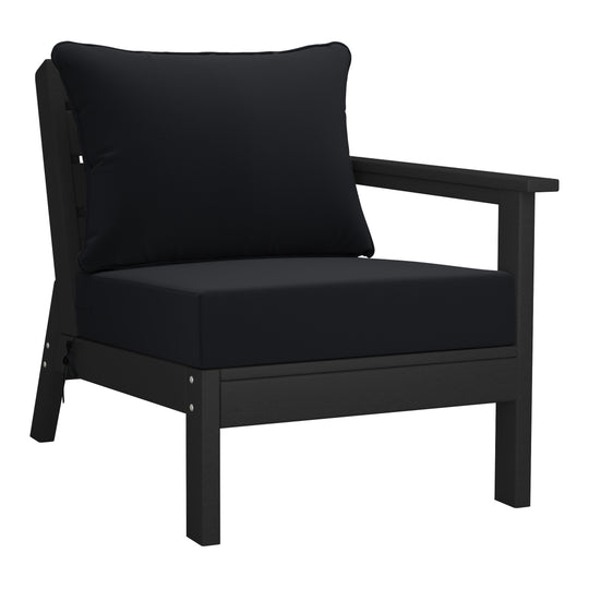 Avalon Outdoor 5-Piece Modular Sectional Patio Furniture Sofa Set