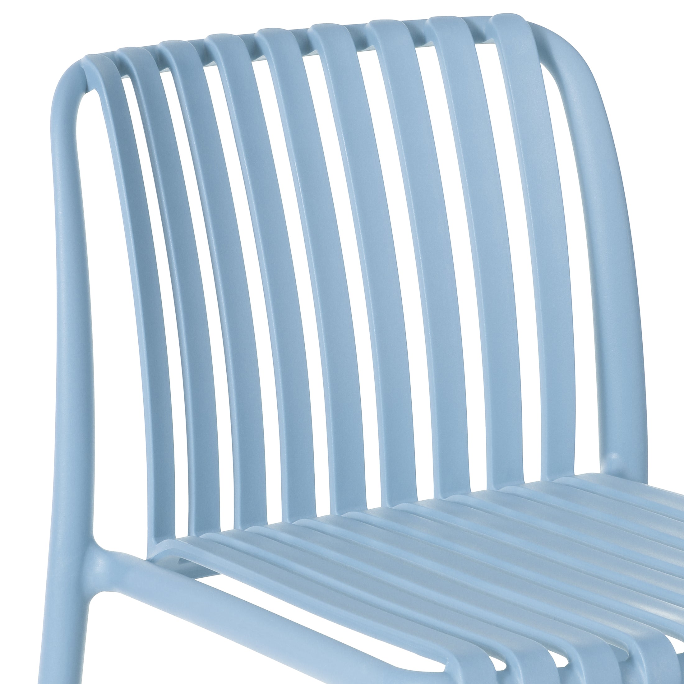 Playa 29.5" Outdoor Modern Polypropylene Plastic Patio Bar Height Stools (Set of 2)