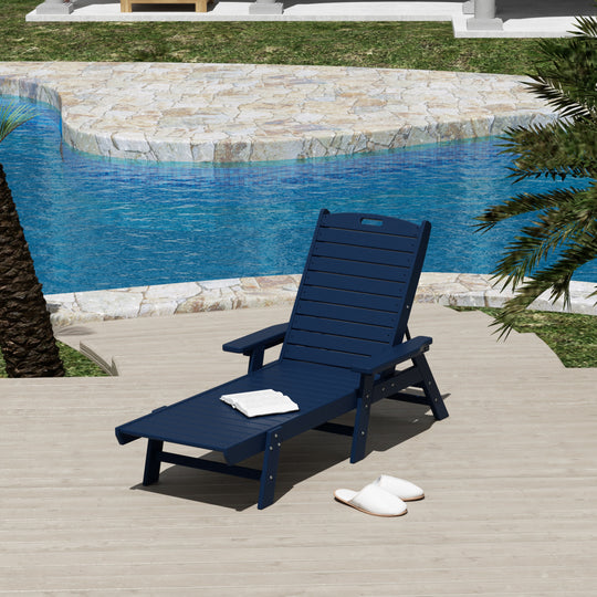 Malibu Poly Reclining Chaise Lounge