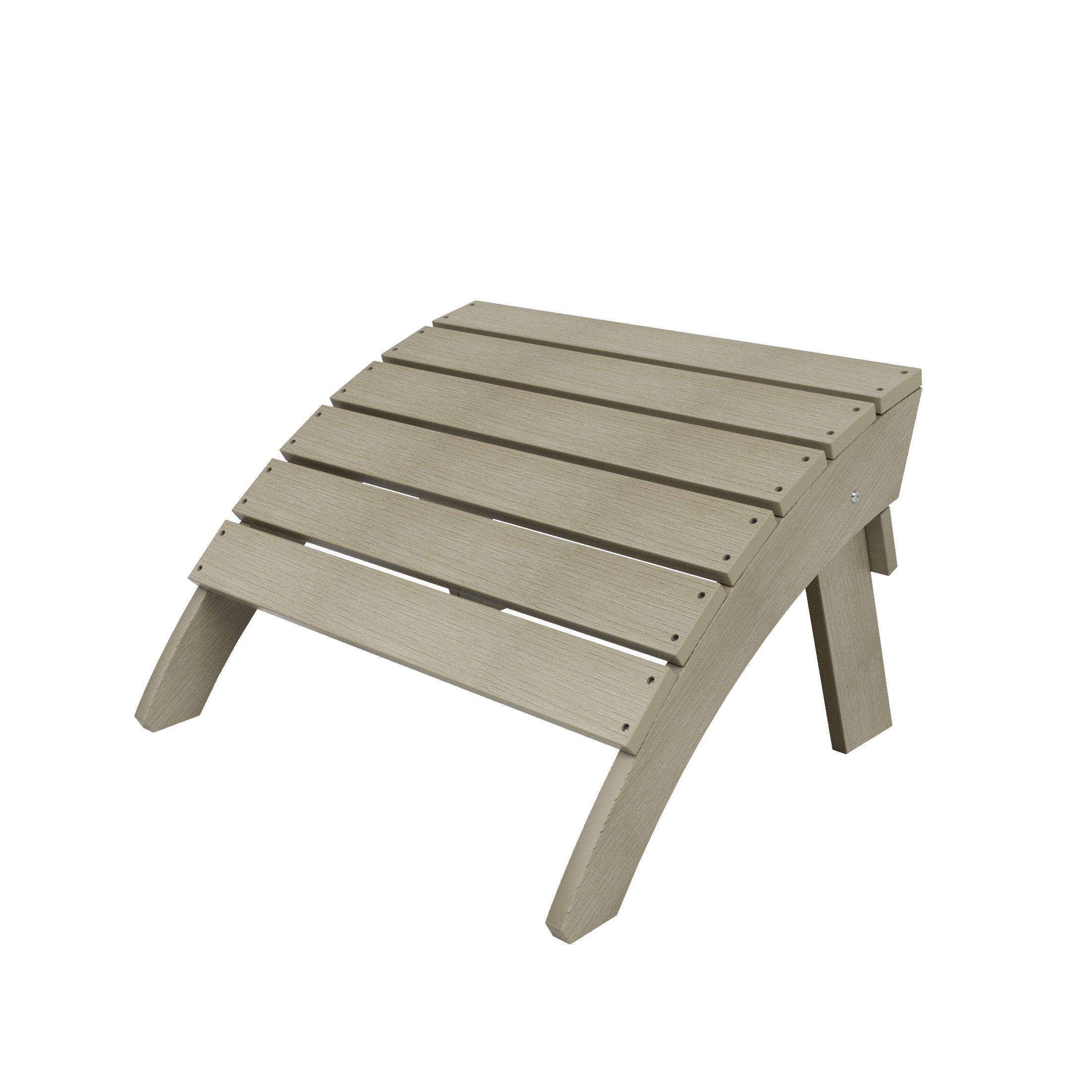 Tuscany Outdoor Patio All-weather Modern Folding Ottoman