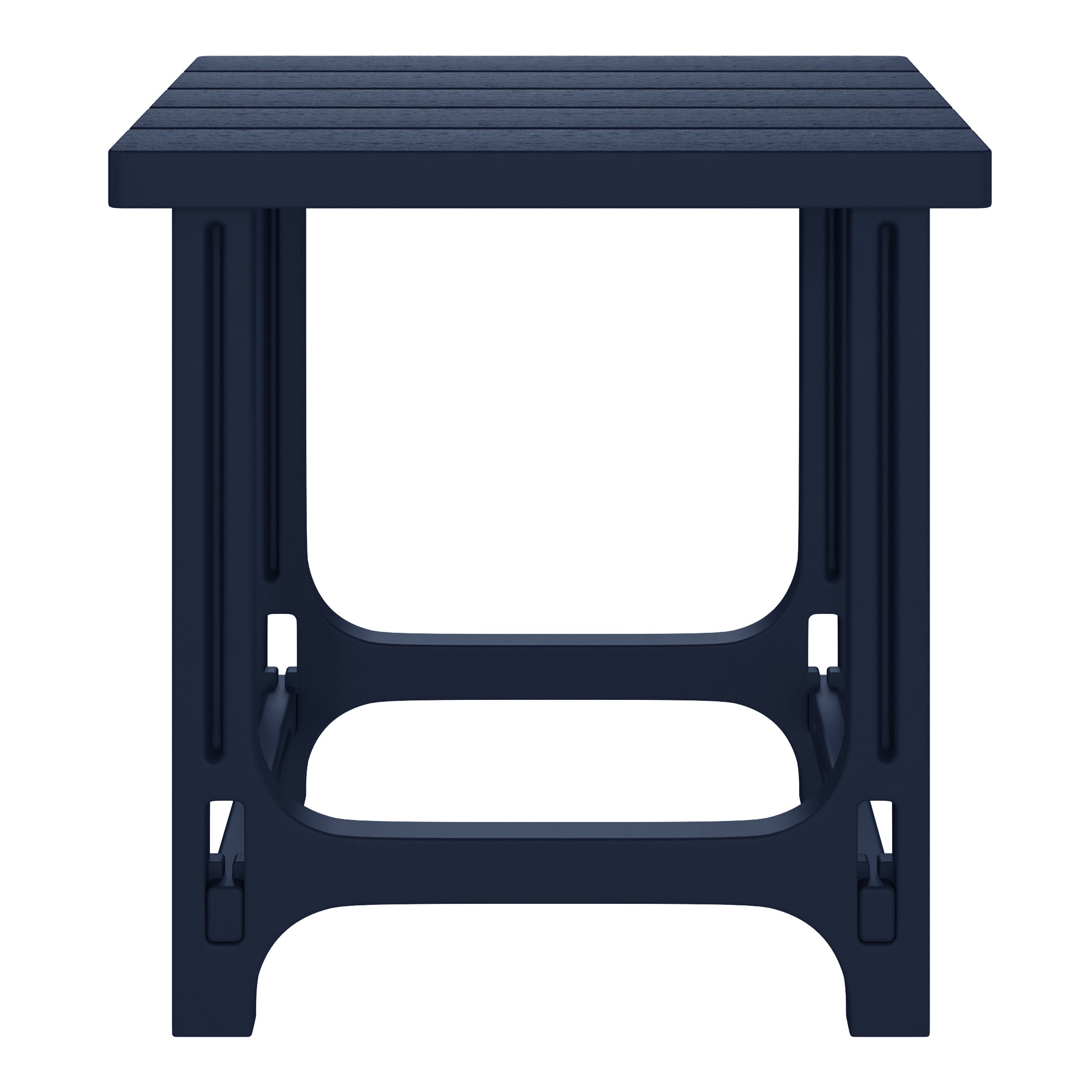 Azura Outdoor 18" HDPE Square Adirondack Patio Side Table