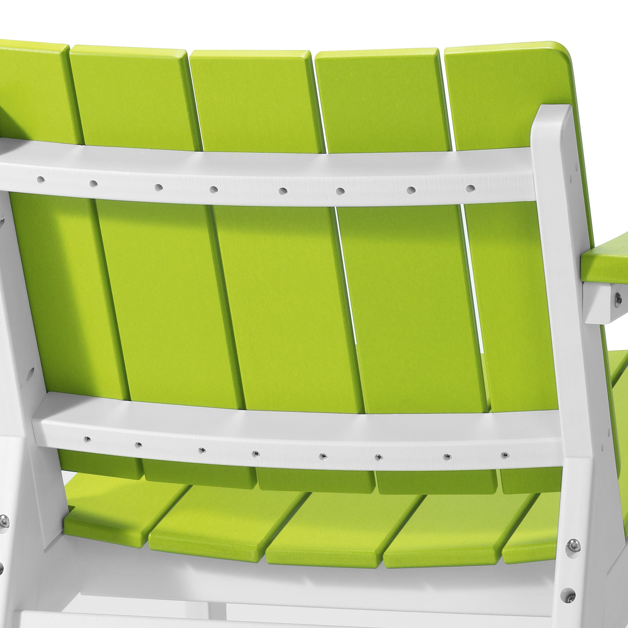 Pacifica 3-Piece Outdoor HDPE Conversation Set with Deep Seating Chairs and Round Side Table