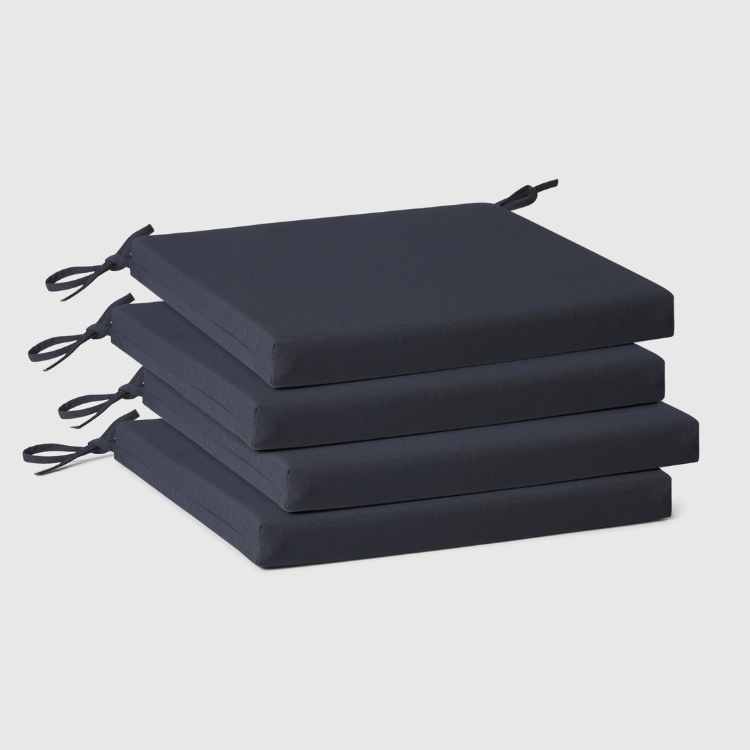 Solace Outdoor Patio Kitchen Dining Chair Seat Cushions Set of 4