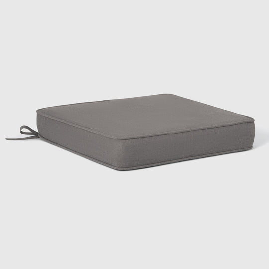 Solace Outdoor Patio Furniture Seat Chair Square Cushions with Piping. Set of 2, 20" x 19"