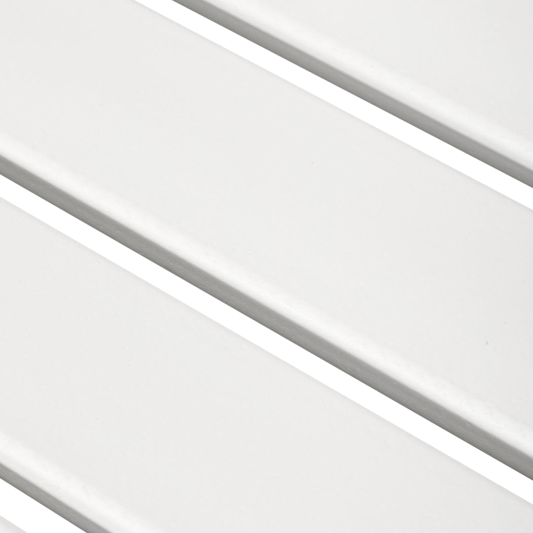 St Charles Outdoor HDPE 54" Front Hanging Porch Swing Bench With Cupholders