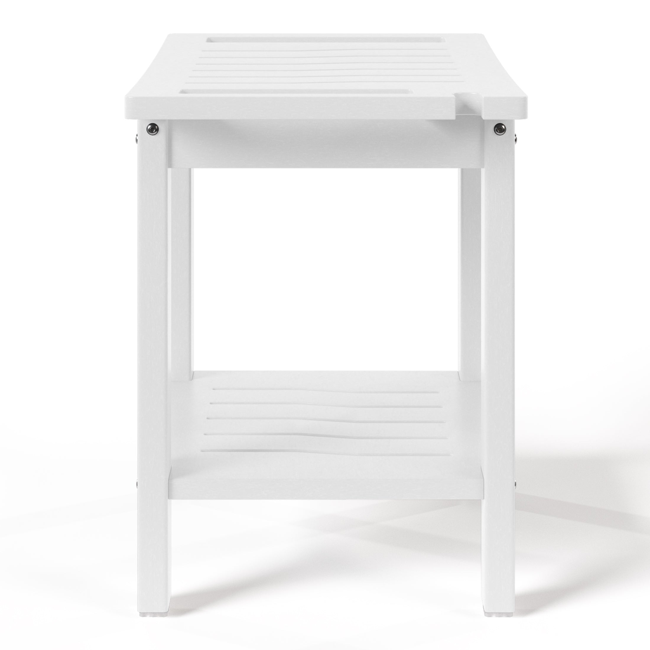 Sage HDPE Poly Plastic Waterproof Bathroom Shower Bench