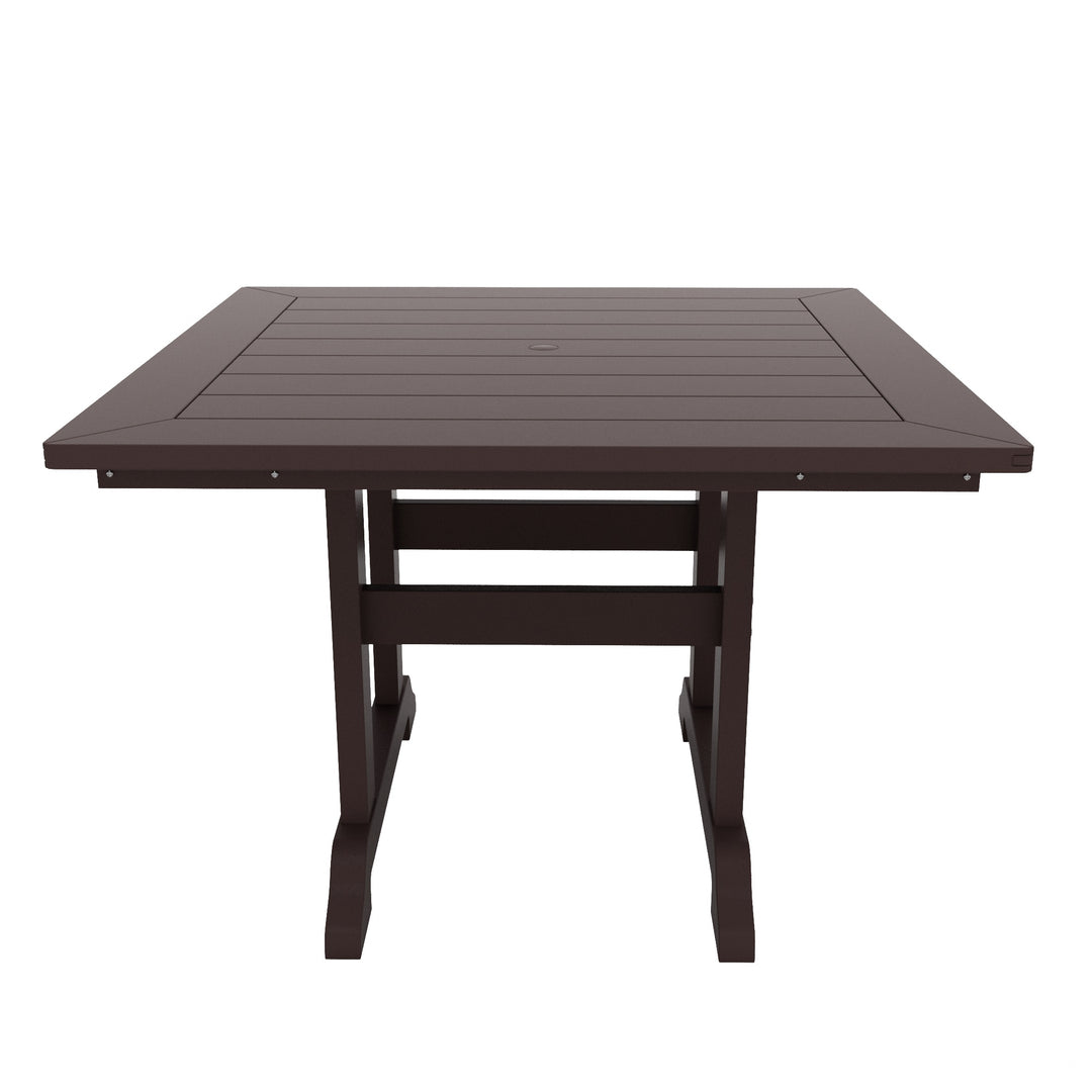 Malibu 43" Outdoor Patio Square Dining Table