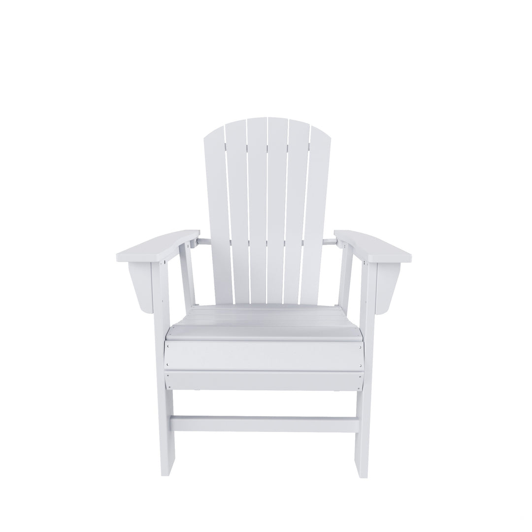 Dylan Outdoor Patio Shell-back Adirondack Dining Chair