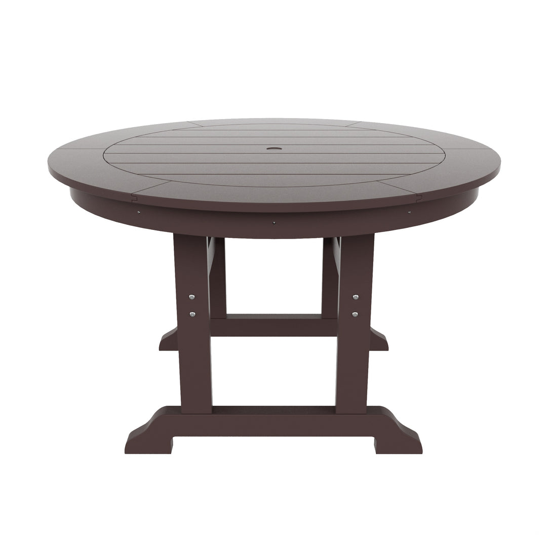 Malibu 47" Outdoor Patio Round Dining Table