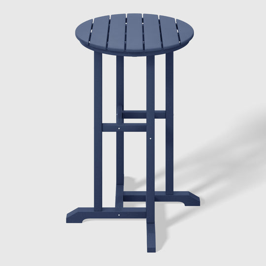 Malibu 37" Counter Height Round Outdoor Patio Bistro Bar Table