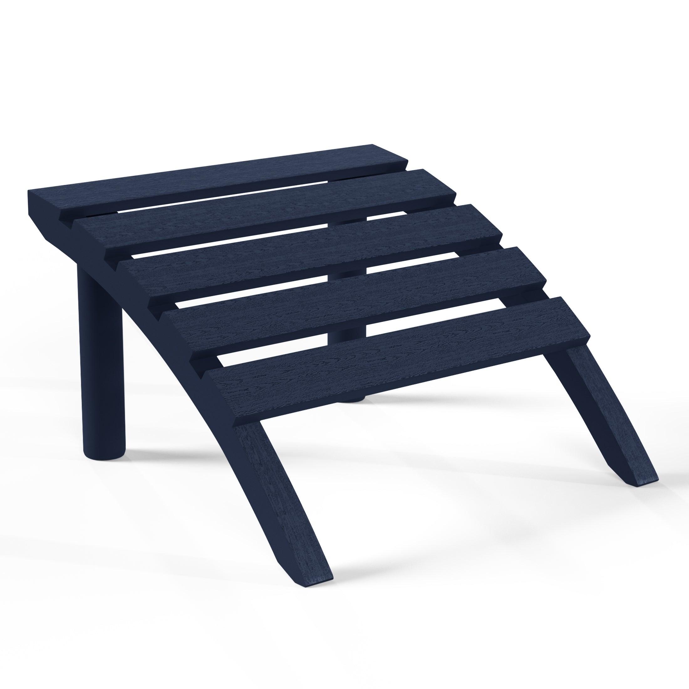 Azura Outdoor Patio HDPE Adirondack Ottoman Footrest