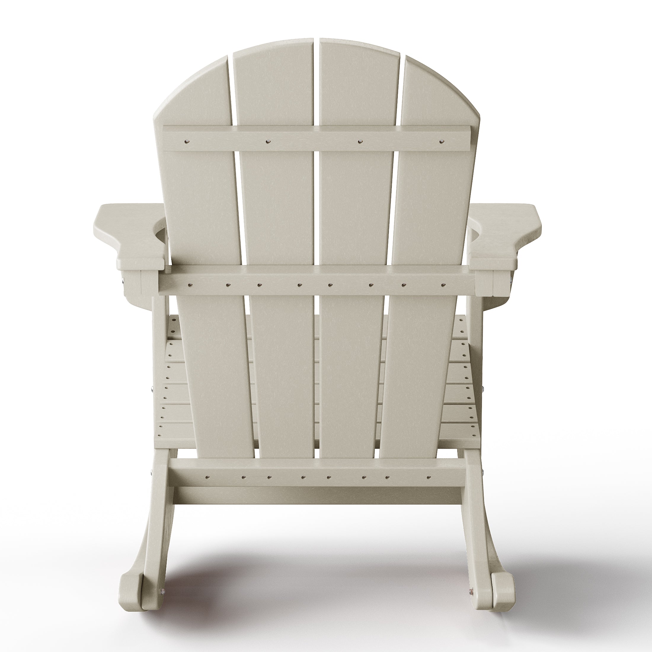 Malibu Outdoor / Patio Poly Adirondack rocking chair