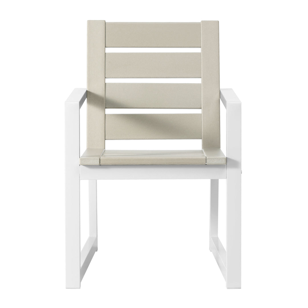 Cape May HDPE Outdoor Patio Dining Arm Chair