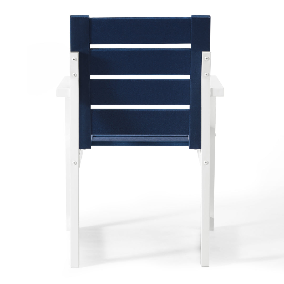 Cape May HDPE Outdoor Patio Dining Arm Chair