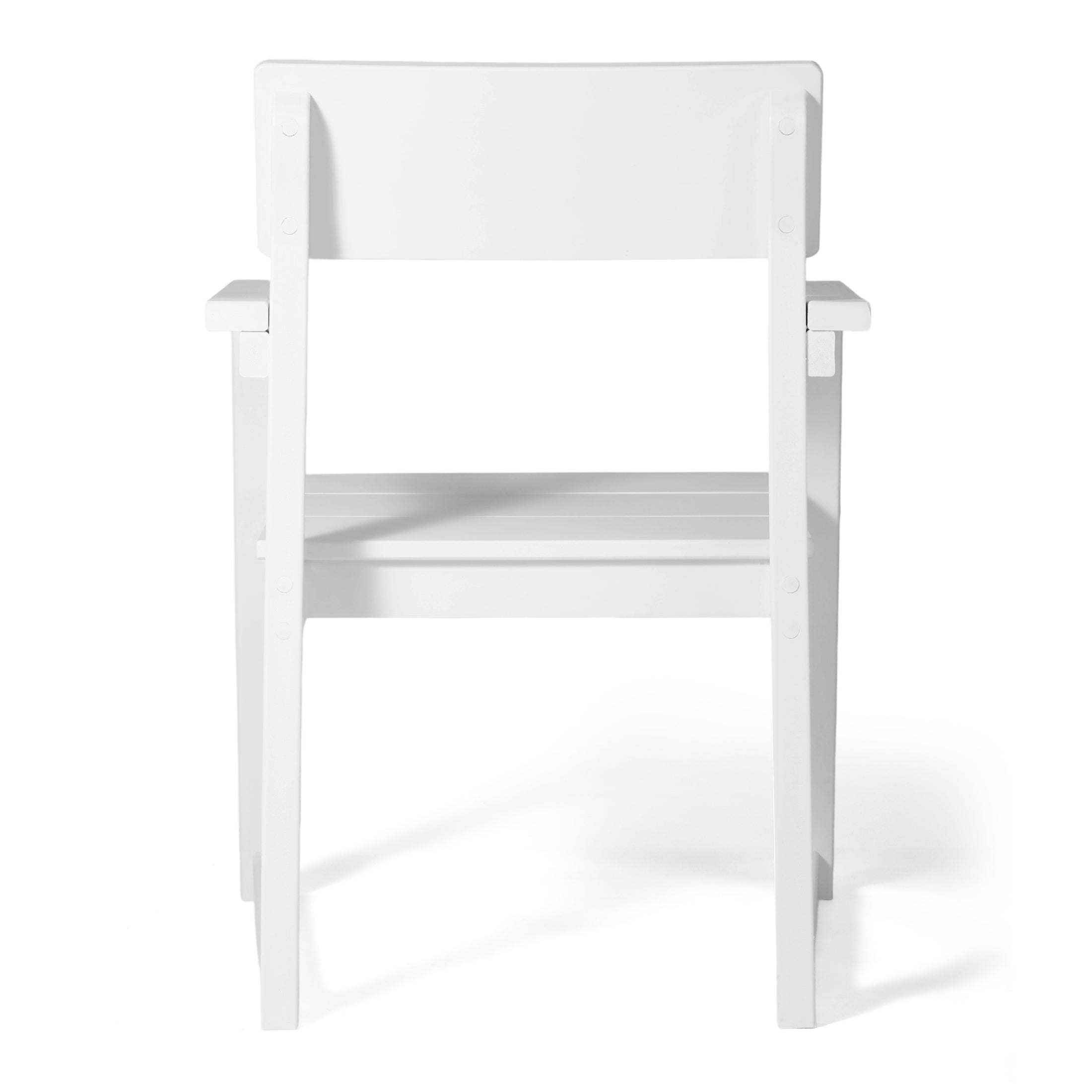 Paloma Modern HDPE Outdoor Patio Dining Arm Chairs (Set of 2)