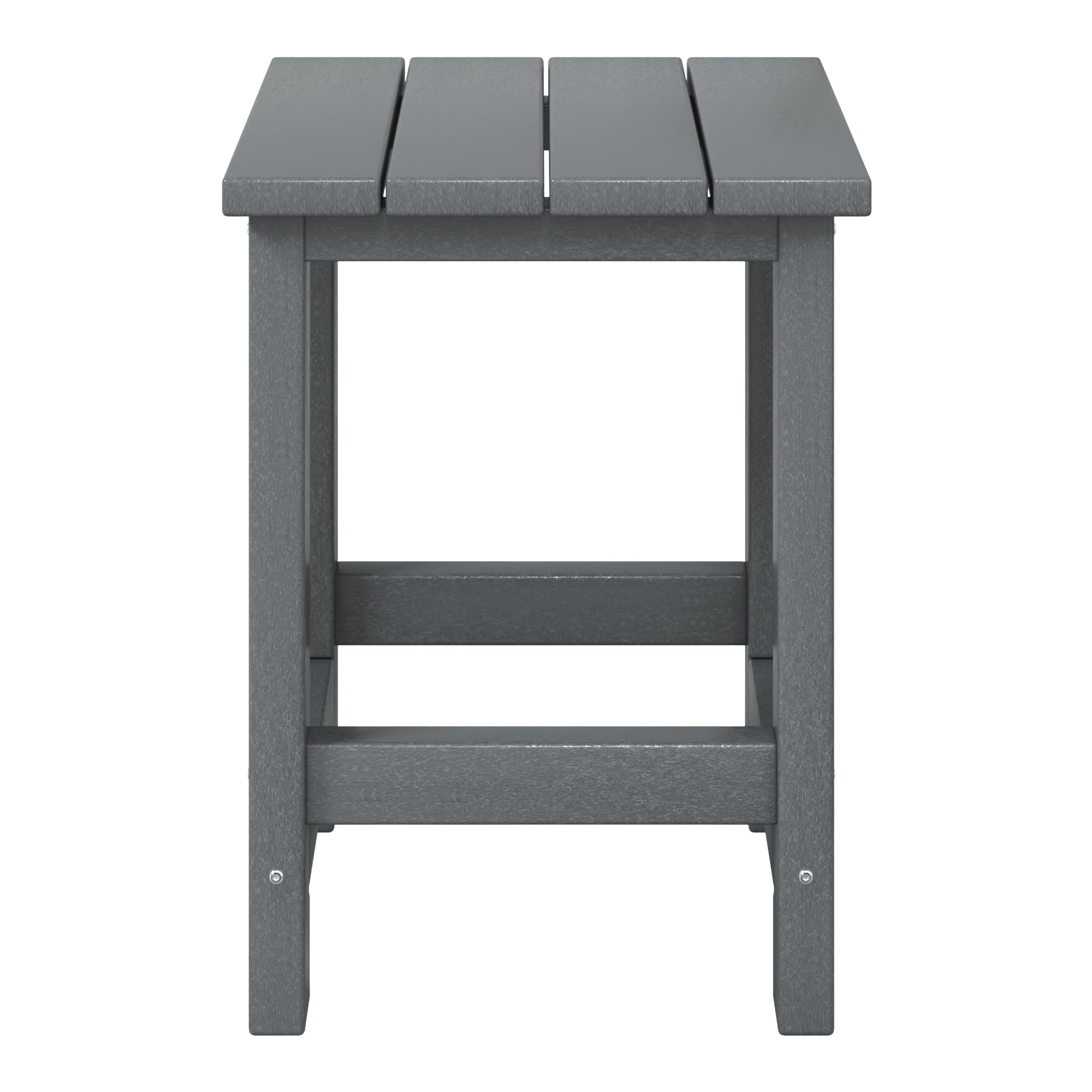 Malibu Kids Outdoor Patio Furniture HDPE Adirondack Square Side Table
