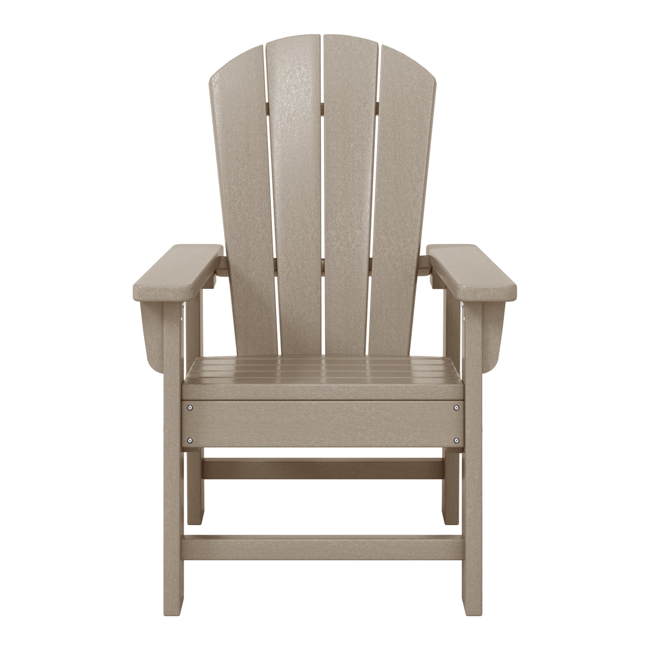 Malibu Kids Outdoor Adirondack Plastic Patio Chair (Set of 2)