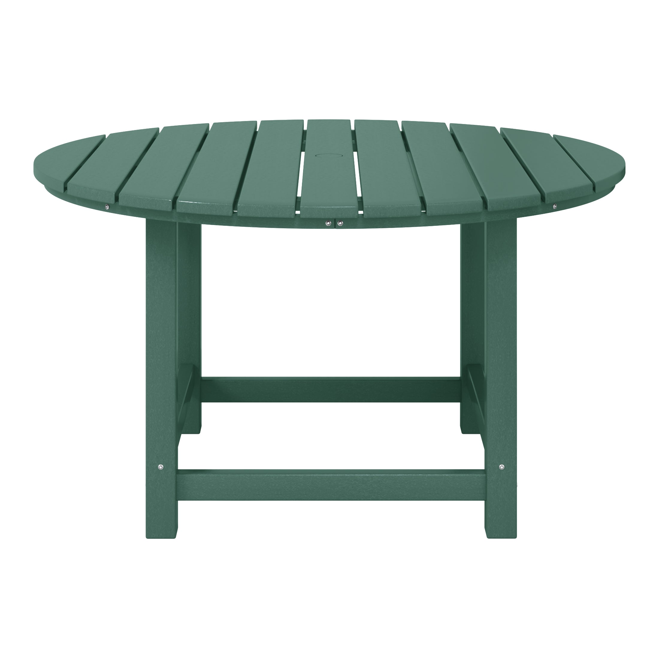 Malibu Kids Outdoor Patio Furniture HDPE 38" Wide Round Dining Table
