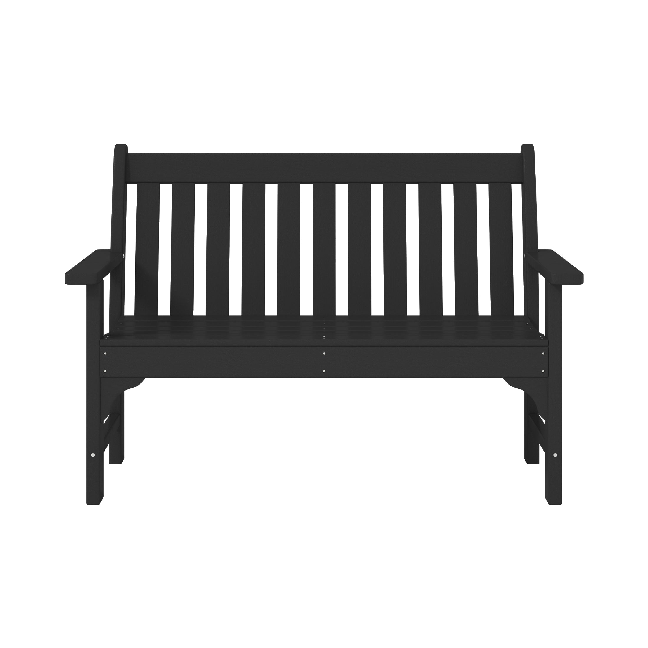 Malibu 3-Piece HDPE Outdoor Patio Furniture Couch and Coffee Table Set