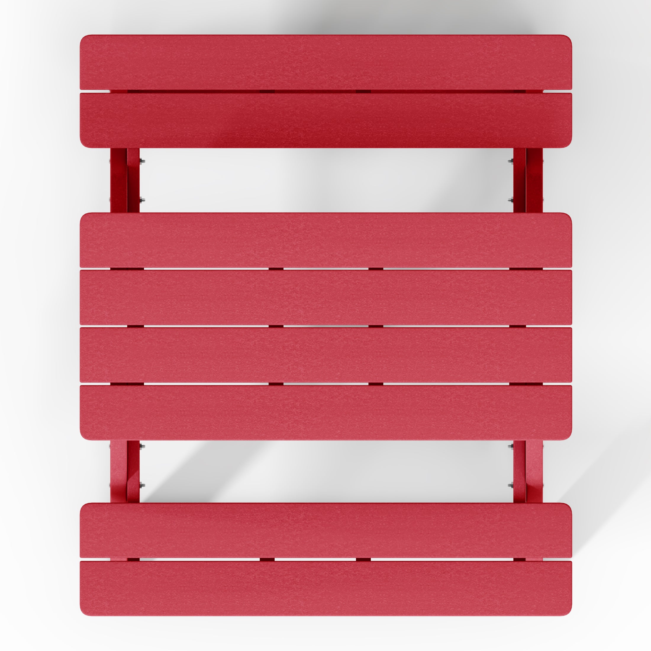 Malibu Outdoor Patio Kids HDPE Plastic Picnic Bench Table
