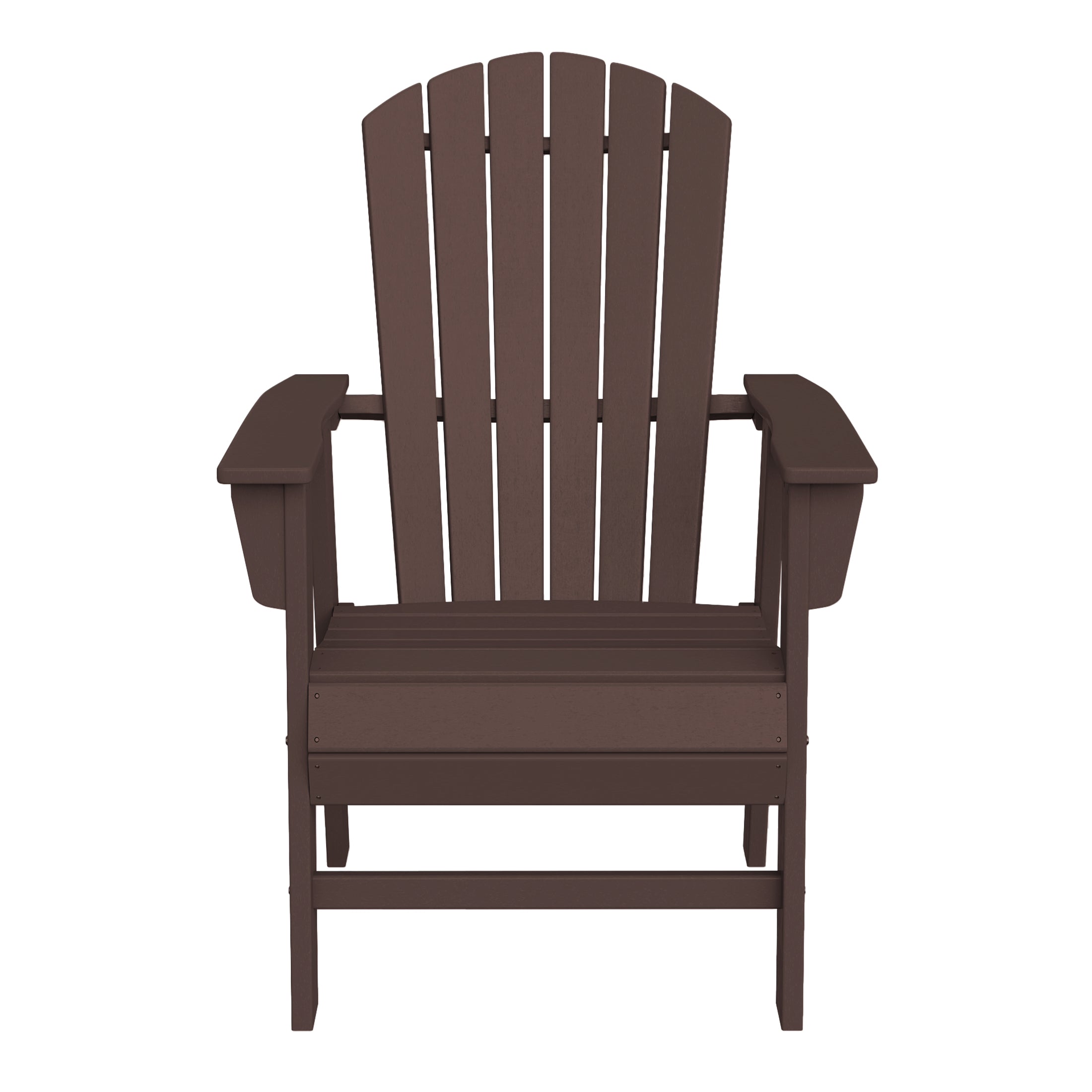 Dylan Outdoor Modern HDPE Adirondack Patio Dining Chairs (Set of 2)