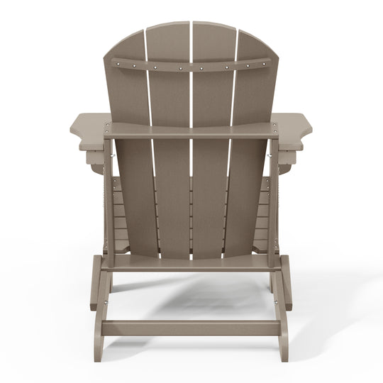 Malibu 3-Piece set Outdoor / Patio Poly Adirondack chair set with a side table ( 2 seater )