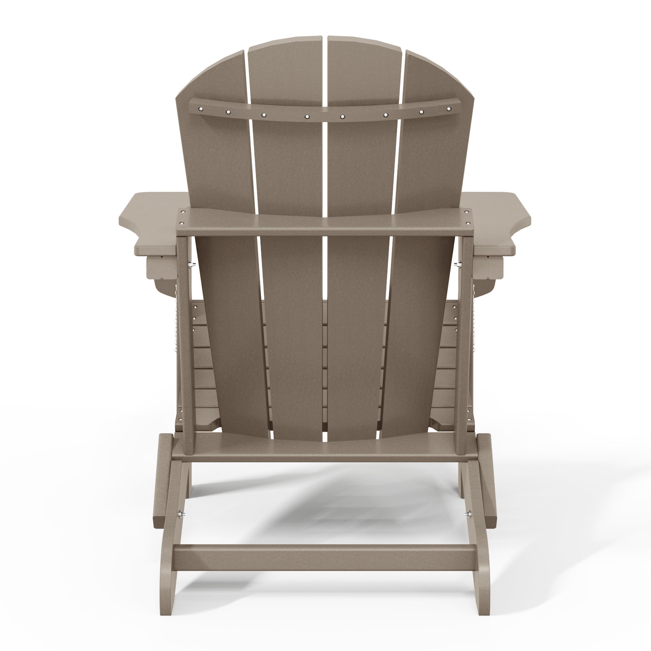 Malibu outdoor folding Poly Adirondack chair (Set of 2)