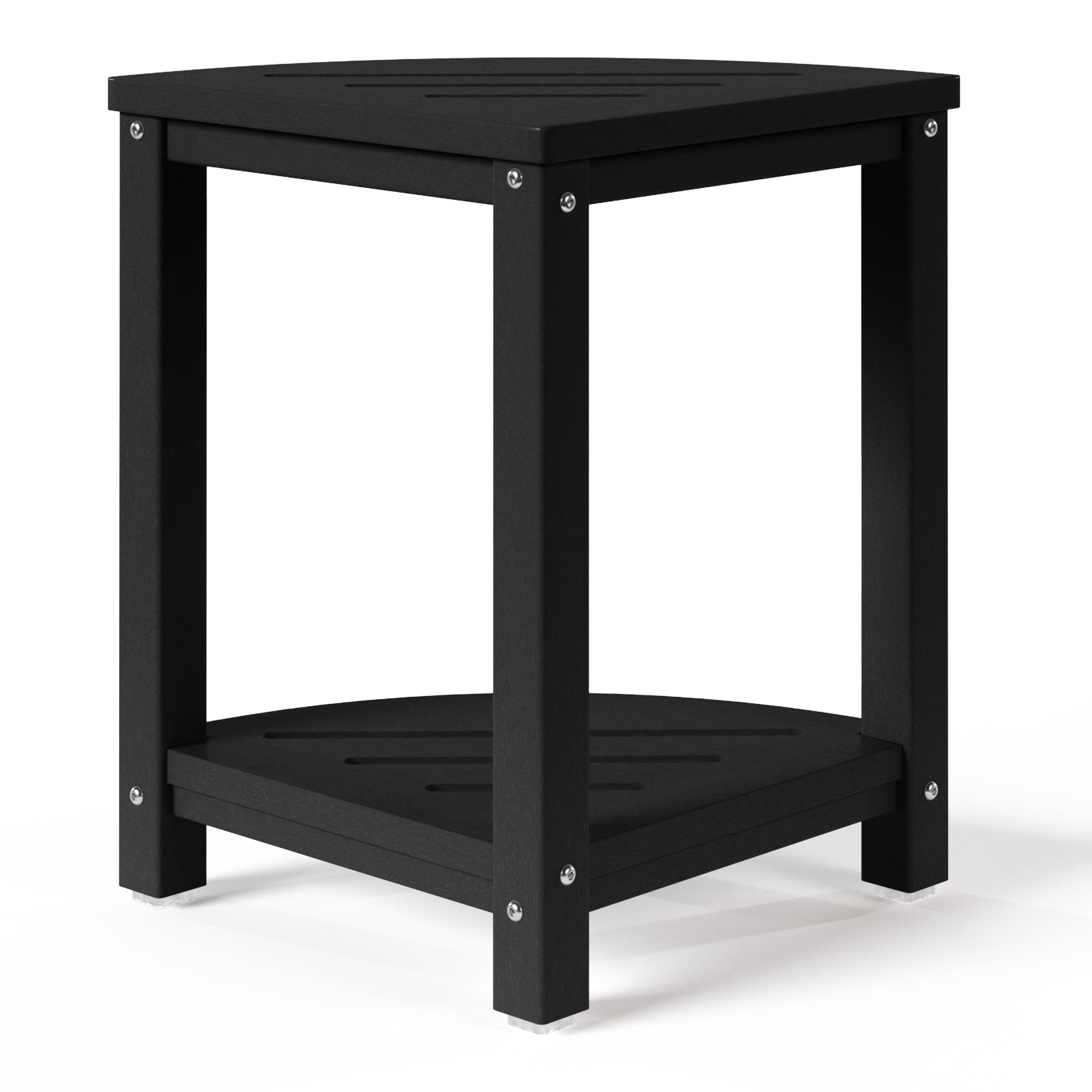 Sage HDPE Plastic Waterproof Shower Corner Bench