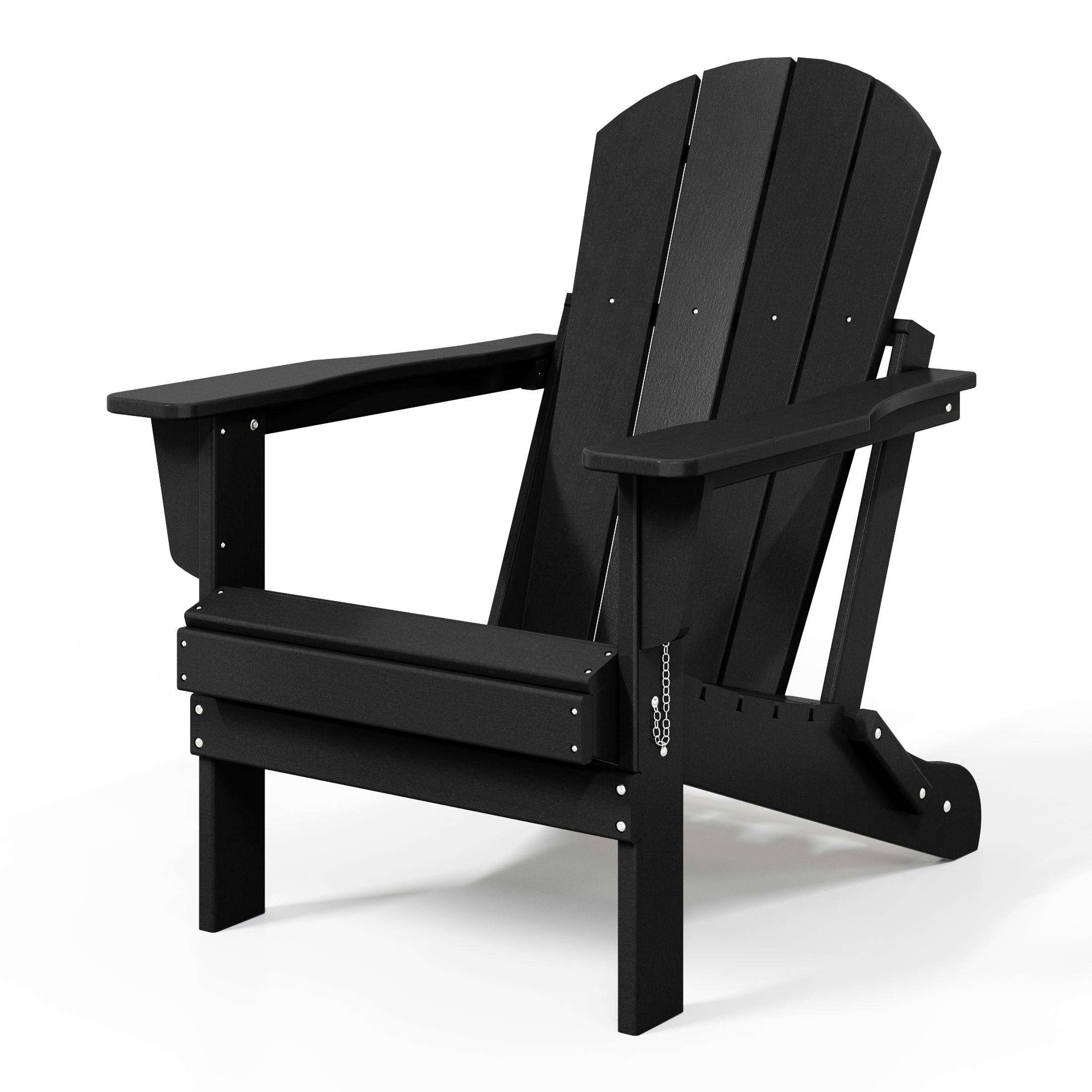 Malibu outdoor folding Poly Adirondack chair (Set of 2)