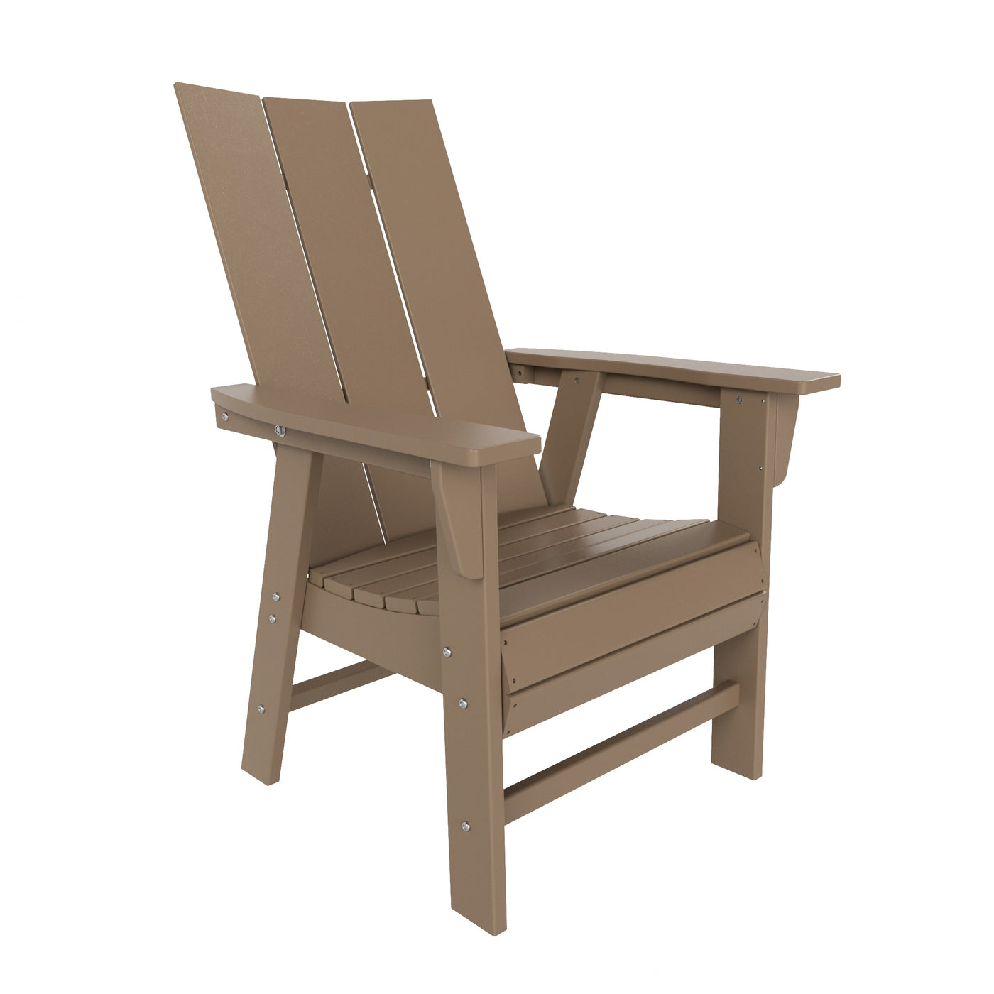 Ashore Outdoor Patio Modern Adirondack Dining Chair
